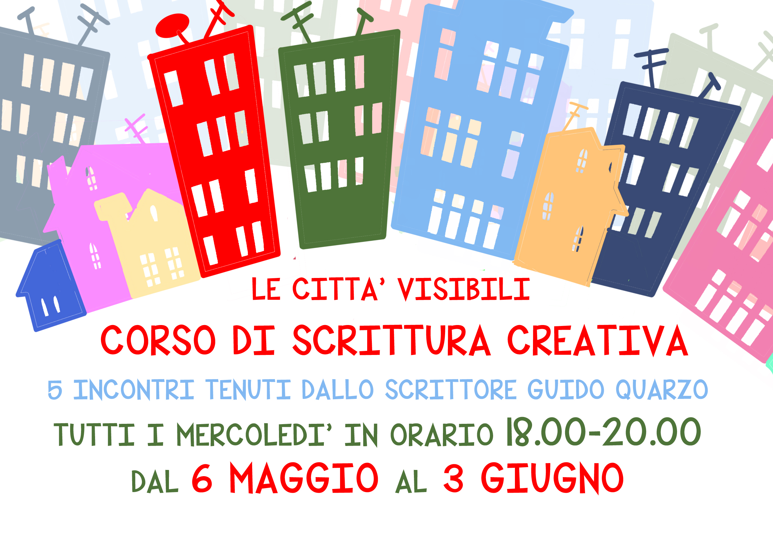 CORSO DI SCRITTURA CREATIVA