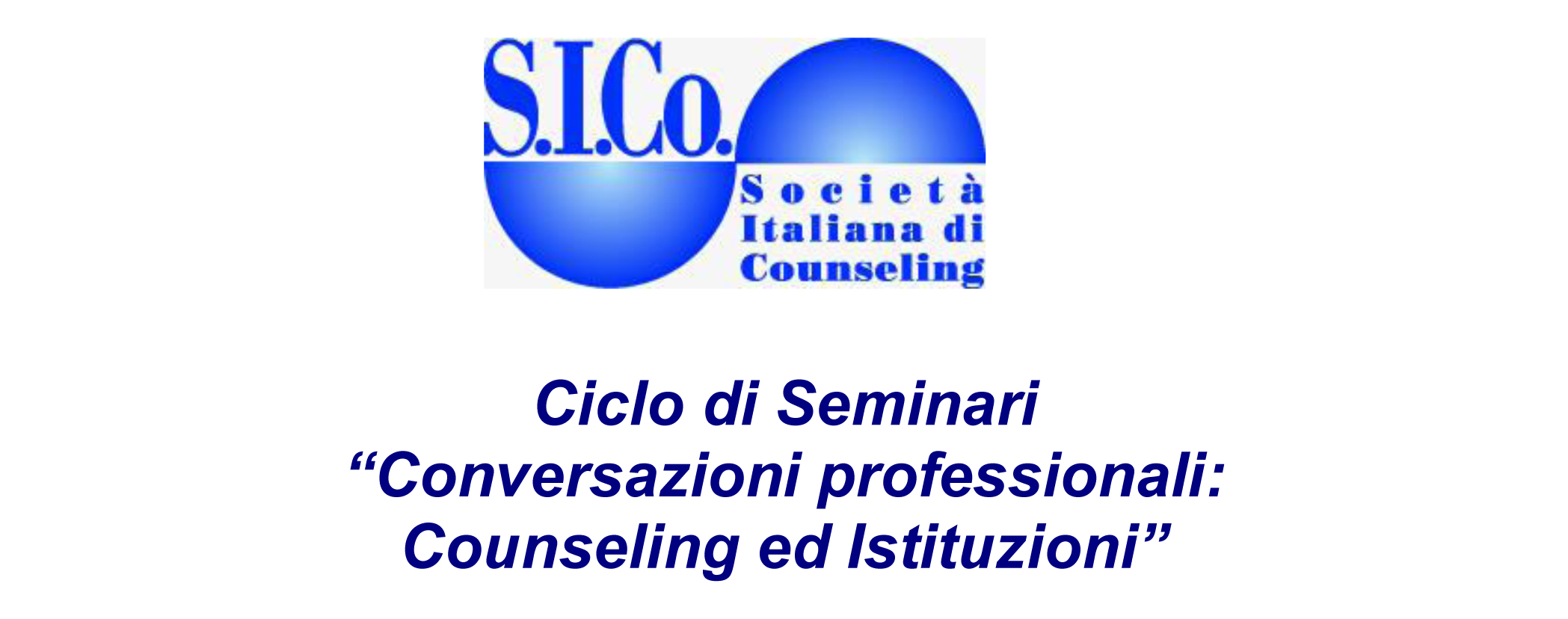 Conversazioni professionali: Counseling ed Istituzioni