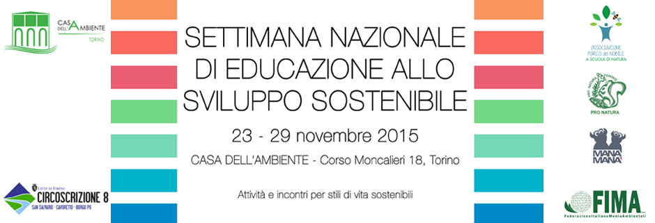 Settimana Nazionale dell’educazione allo sviluppo sostenibile