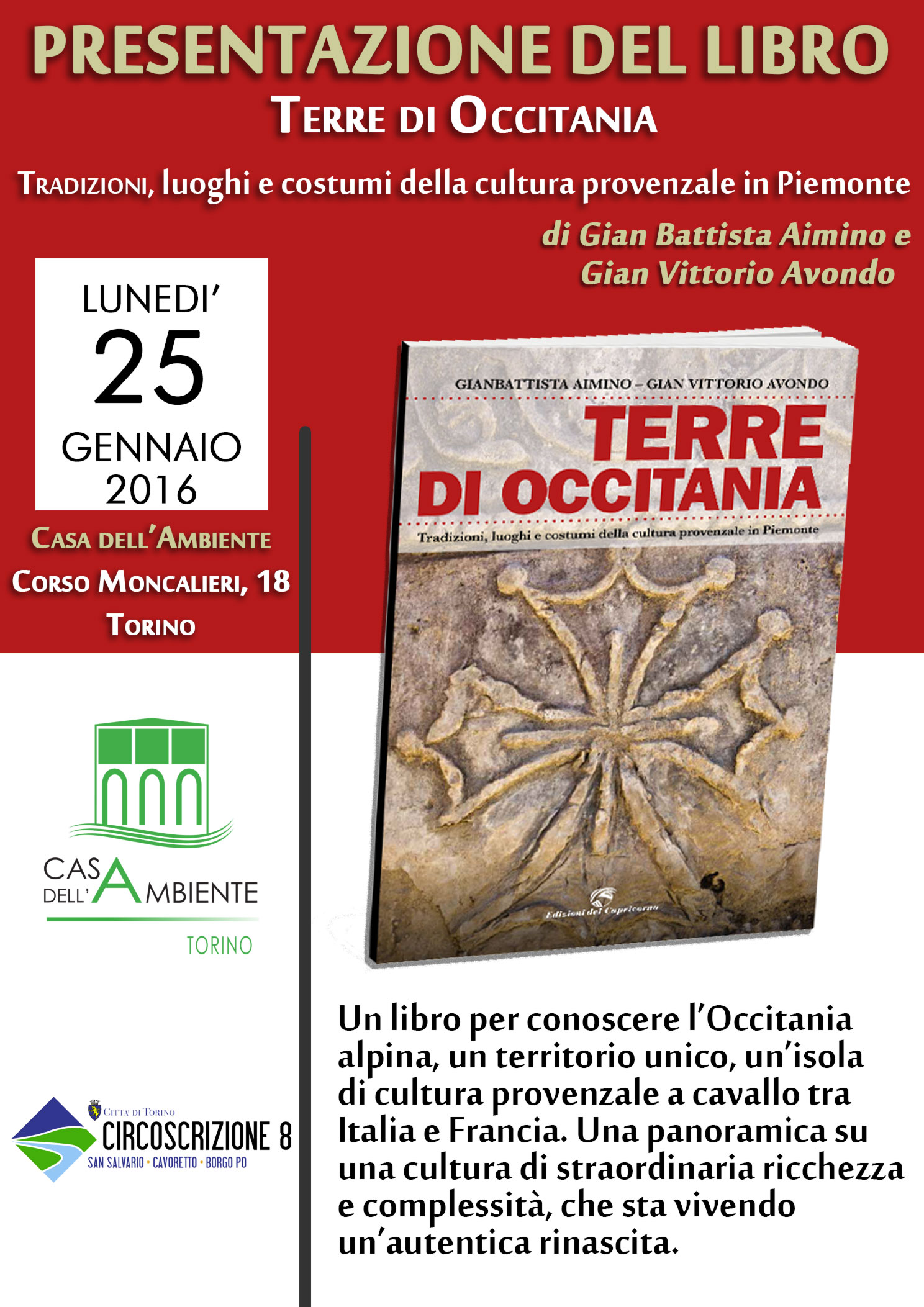 Presentazione del libro “Terre di Occitania”