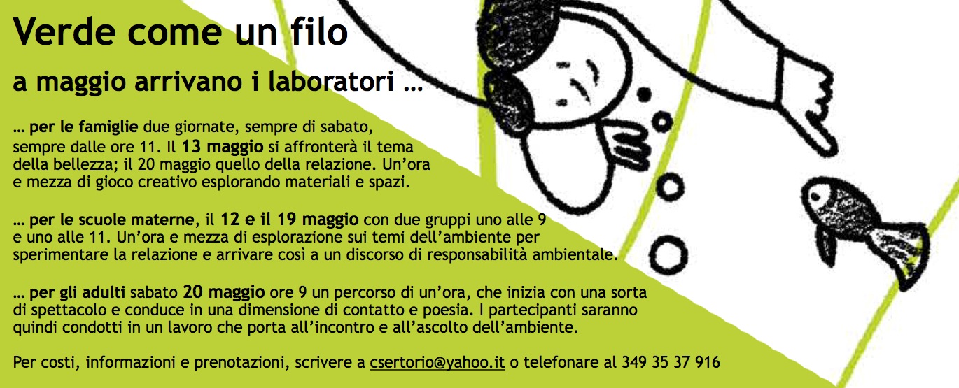 Raccogliere un’idea. Seminare un’esperienza… di sensi