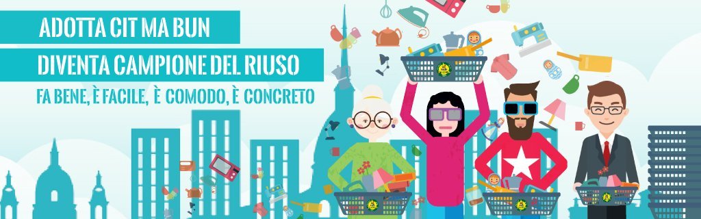 Pensa in grande, non buttare le piccole cose utili.