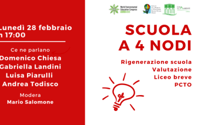 SCUOLA A 4 NODI: un tavolo di discussione su PCTO